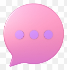 Premium Speech Bubble 3d Illustration Download In Png Obj Emoji,Messaging Bubble Emoji