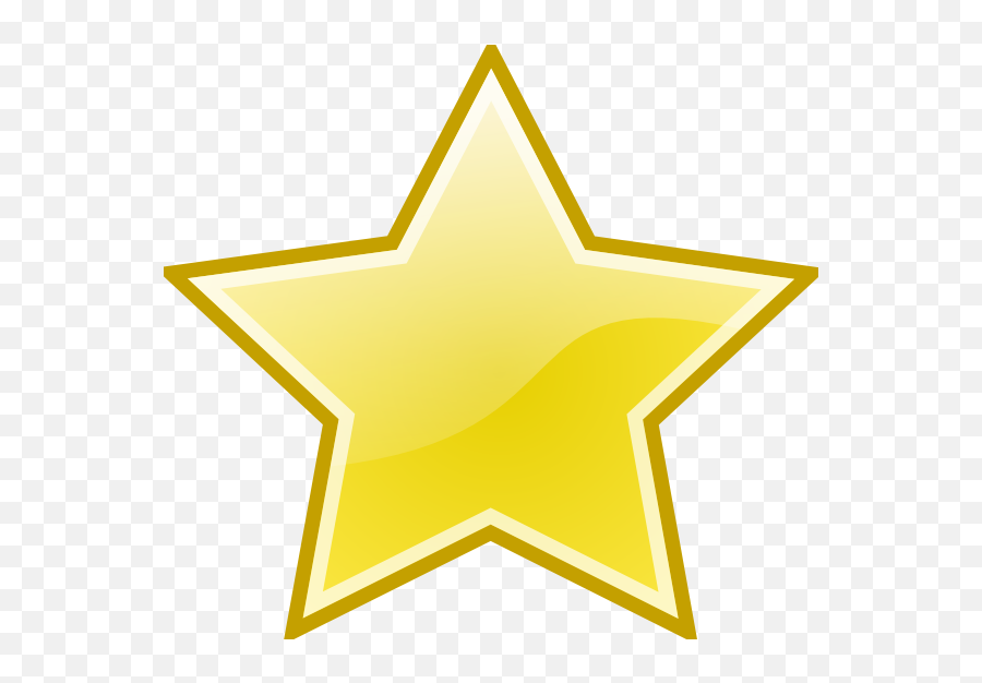 Star Clip Art At Clkercom - Vector Clip Art Online Royalty Emoji,Small Emoji Gold Star