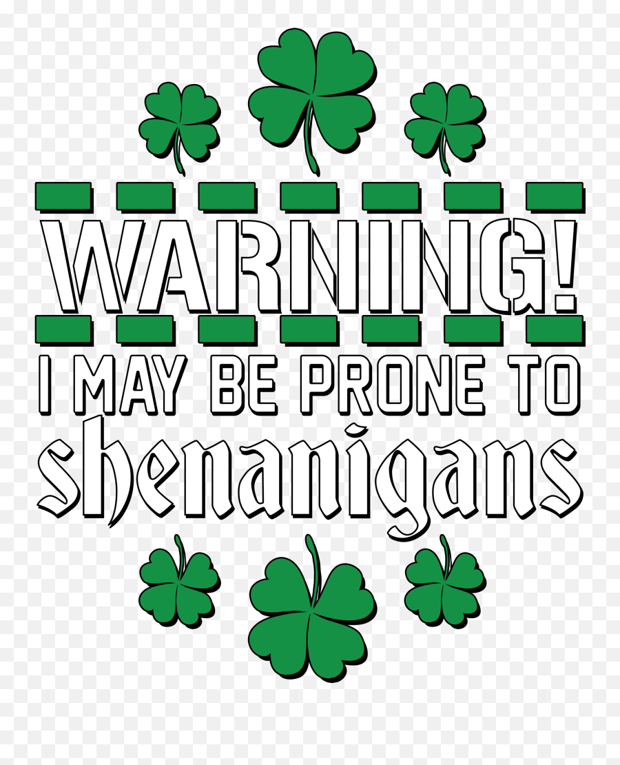 Irish Clovers Posters Teeshirtpalace Emoji,St Patrick Banner Emoji