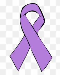 50 Free Breast Cancer Ribbon Clip Art - Transparent Background Purple Awareness Ribbon Emoji,Cancer Ribbon Emoji Copy And Paste