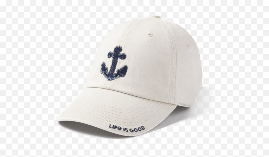 Sale Denim Anchor Tattered Chill Cap Life Is Good - For Baseball Emoji,Chillin Emoji