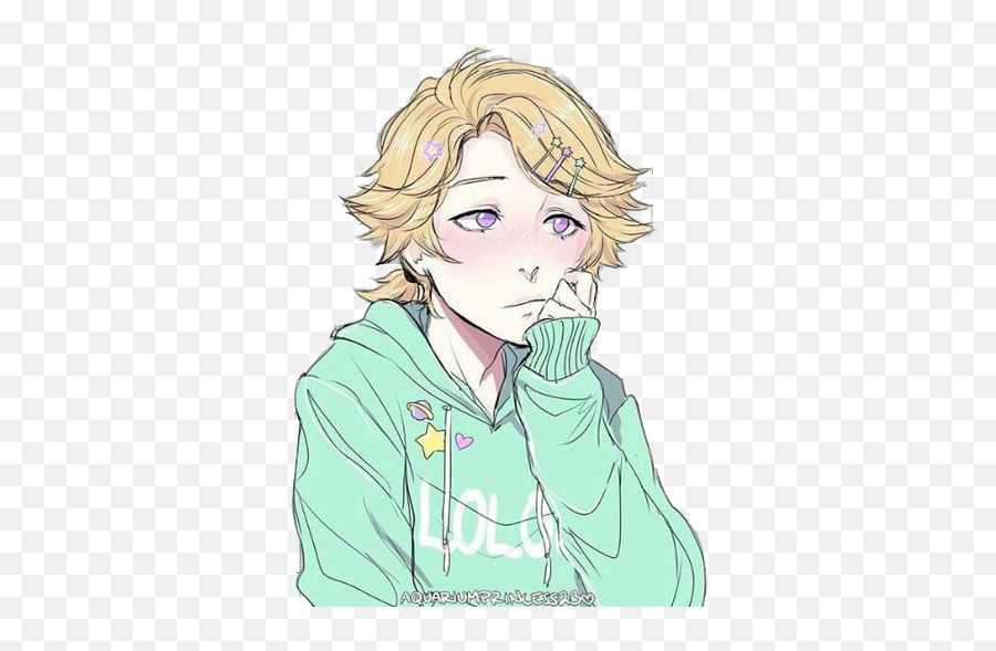 Yoosung Cute Yoosungkim Sticker By Waterwell Twins - Fictional Character Emoji,Yoosung Emoji Gif