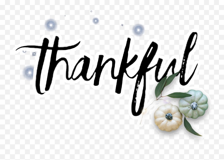 Word Thankful Sticker By - Dot Emoji,Thankful Emoji