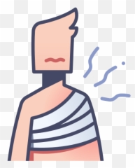 Body Injury Medical Medicine Pain Shoulder Treatment Icon - Shoulder Pain Icon Emoji,Shoulder Emoticon