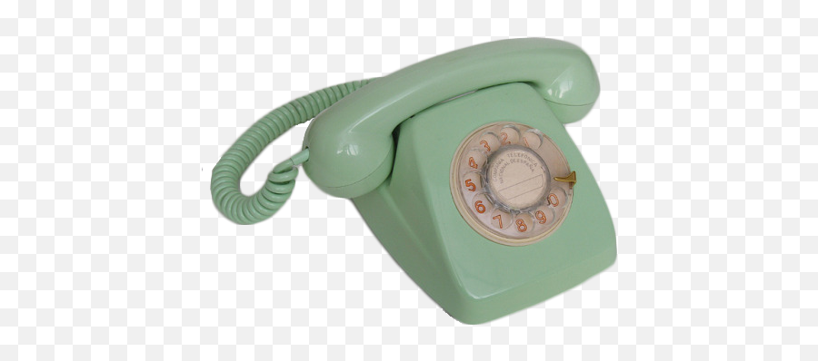 Telephone Teléfono 90s 80s Sticker By Kathikamdeh - Transparent Green Aesthetic Png Emoji,Telephone Emoji