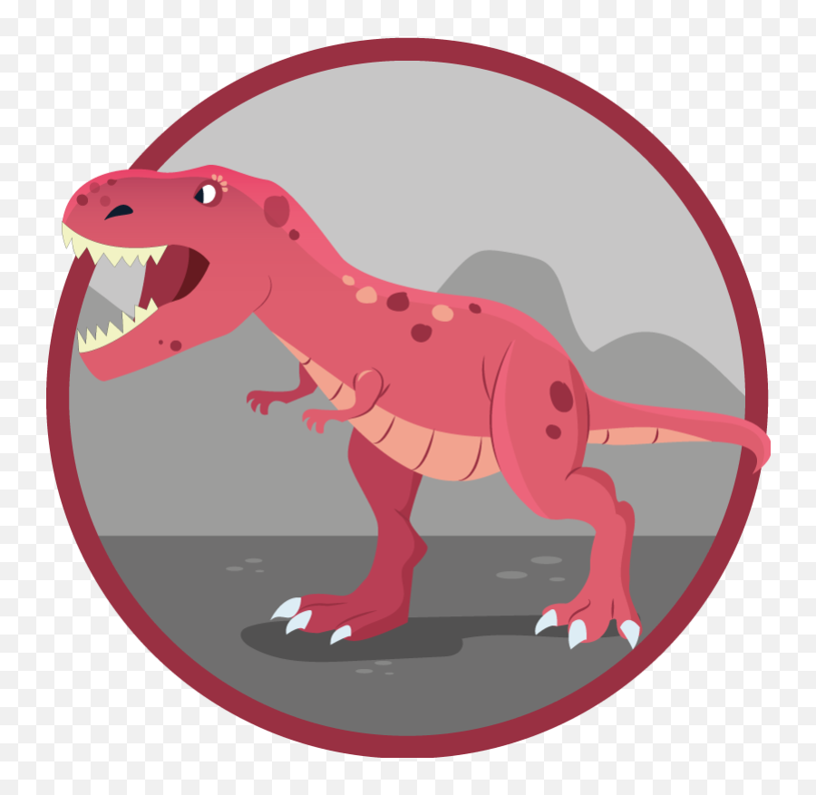 Red Dinosaur Roar 3d Vinyl Carpet - Dinosaur Roar Emoji,Dinosaur Emoji