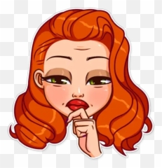 Pinup - For Women Emoji,Mystic Messenger Jaehee Emoji