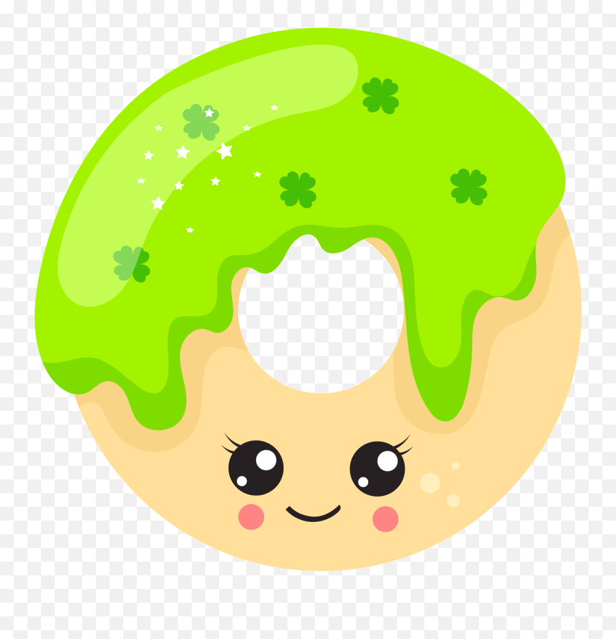 Shamrock Doughnut Decoden Dealer - Hasmasul Mare Emoji,Drug Dealer Emoji