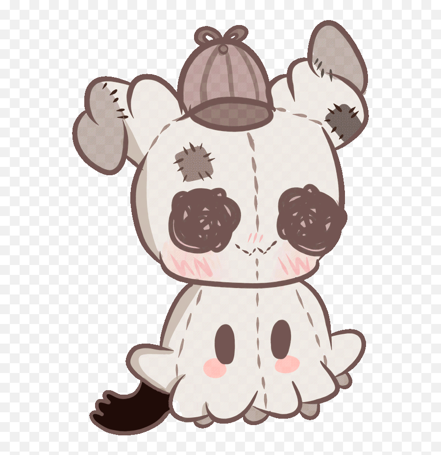 Art - Mimikyu Gif Pokemon Transparent Emoji,Mimikyu Emoji