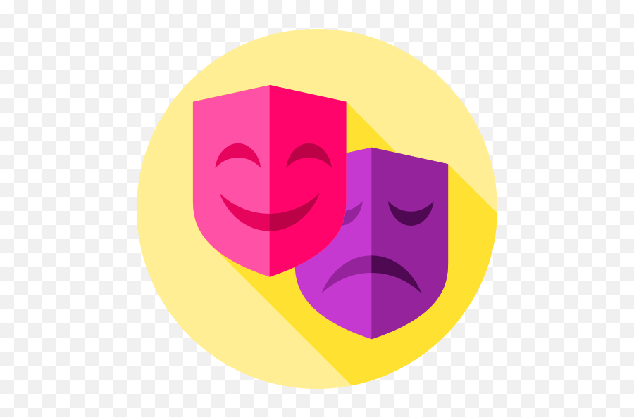 Je Gevoel Als Kompas Gebruiken - Teatre Flat Icon Png Emoji,Emoticons Blozen
