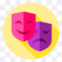 Je Gevoel Als Kompas Gebruiken - Teatre Flat Icon Png Emoji,Emoticons Blozen