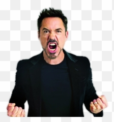 Robert Downey Jr Transparent - Tony Stark Sticker Whatsapp Emoji,Facebook Robert Downey Emotion