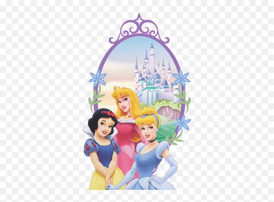 Princess Window Birthday Invitations All Princesses Available - Belle Emoji,Alladin And Jasmine Emojis