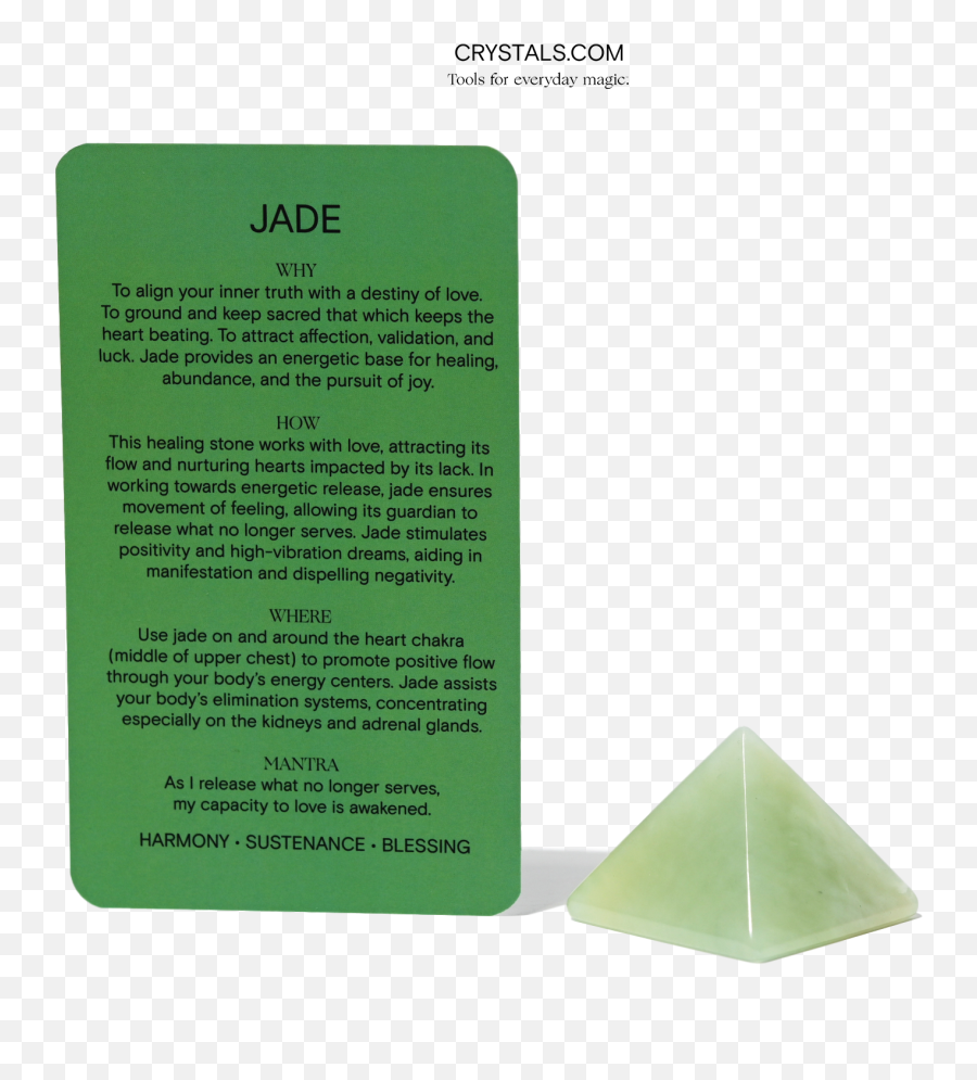 Green Jade Pyramid - Solid Emoji,Pyramid Of Alignment Of Emotions