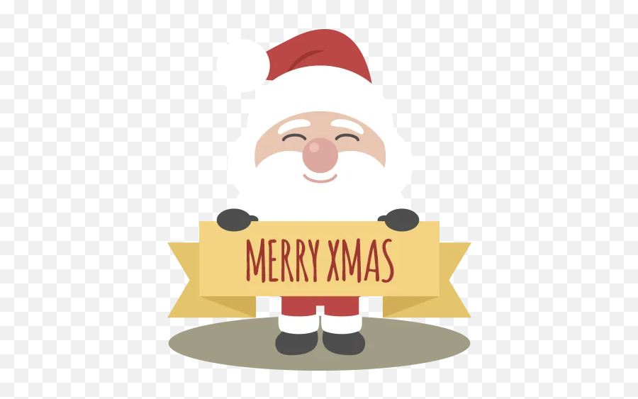 Emoji Noel Christmas By Kien Hoang - Funny Santa Claus Png,Christmas Emoji Iphone