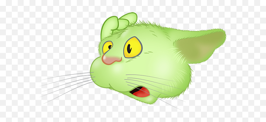 Green Cat Emoji By Yann Le Roux - Fictional Character,Photoshop Cat With Emoji For Feet