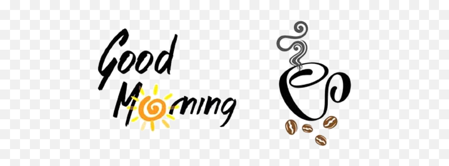 Library Of Good Morning Font Picture - Dot Emoji,Good Morning Emoticon Text