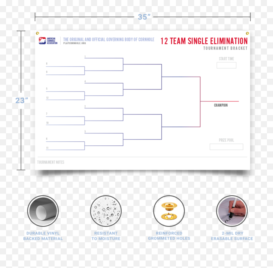 Cornhole Tournament Brackets - Vertical Emoji,(&) Emoticon