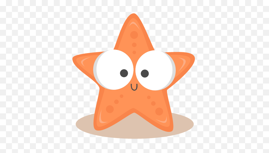 Cute - Cute Starfish Cartoon Png Emoji,Deviant Art Starfish Emoticon