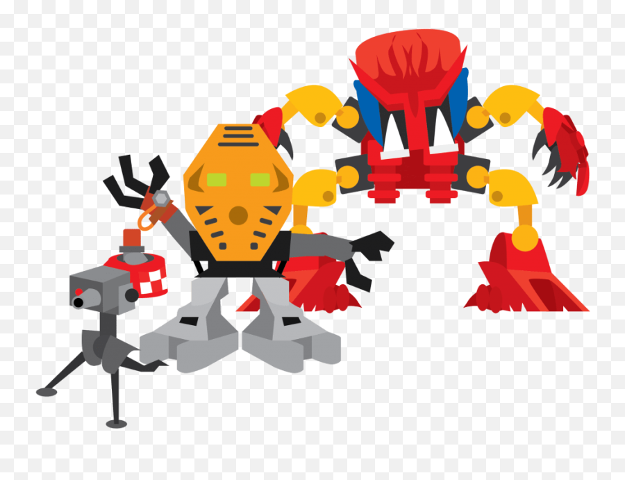 Medic Takes Bionicle Characters And Puts Them In The Roles - Fictional Character Emoji,Tf2 Pyro Emoticons