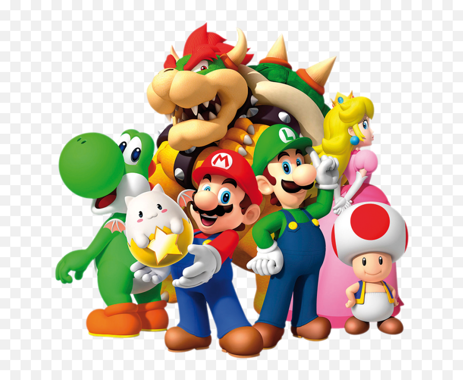 Personagens Super Mario Mario Super Mario Art Mario Bros - Super Mario Crew Emoji,Does Princess Peach Plays With Mario Luigi And Bowser's Emotions