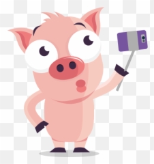 Selfie Stickers - Fictional Character Emoji,What's With The Animal Emoticon Selfies