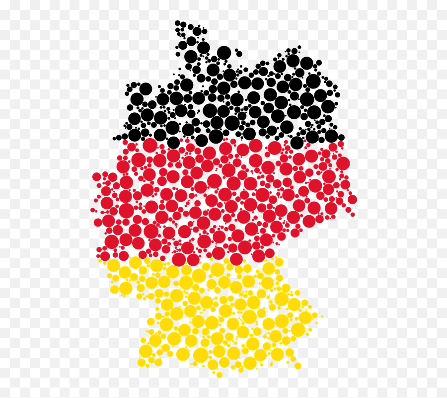 Republic Germany Flag Geography - Deutschland Pixabay Emoji,German Map Emoji