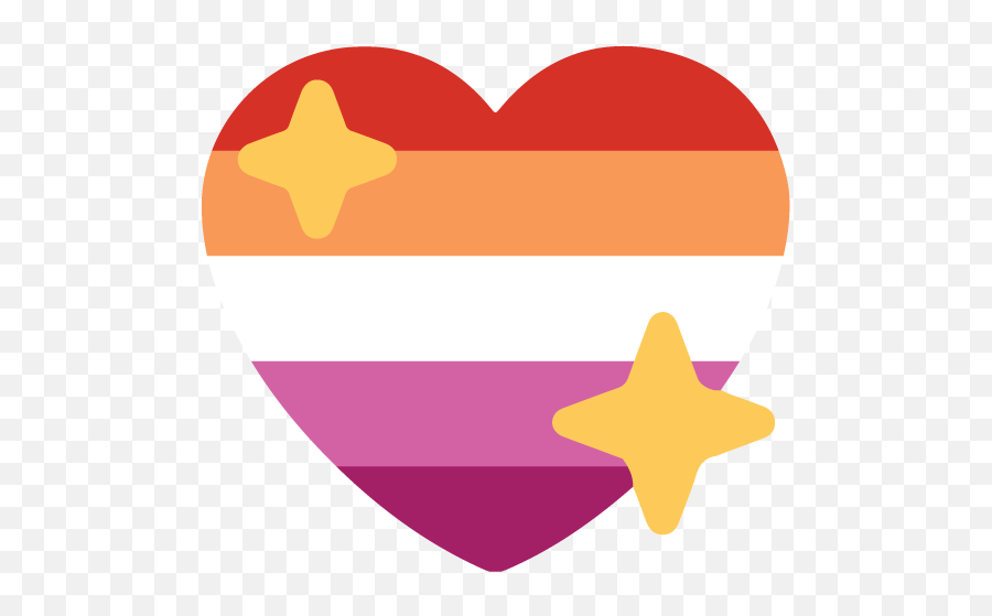 Thread By Dabunnyvs My Partner Asked Me To Make Some Pride - Lesbian Heart Emoji Discord Transparent,Using Discord Emoticons From Other Servers