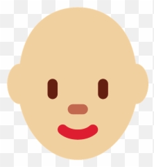Woman Medium - Light Skin Tone Bald Emoji Download For,Activiy Music Photo Emoji