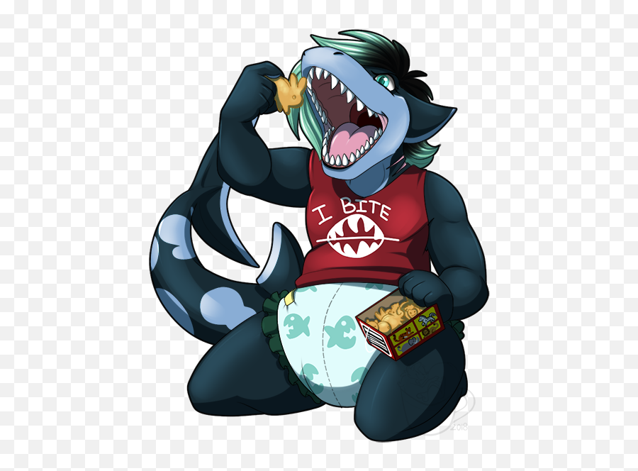 Nom Nom Hangry Shark Commission By Nighttwilightwolf Emoji,Nomps Emoticon