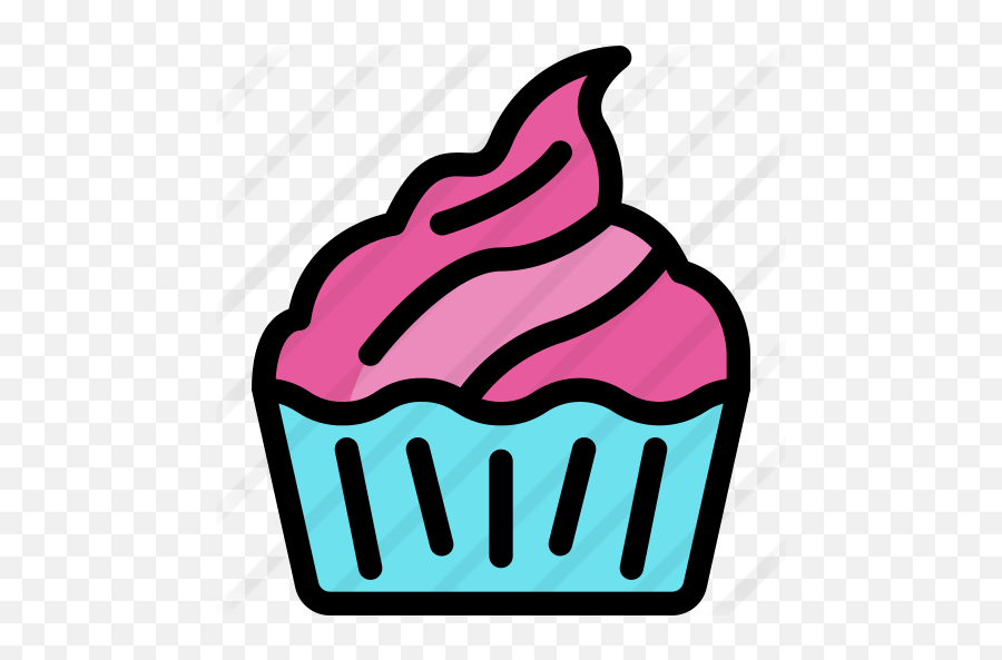 Cupcake - Baking Cup Emoji,Emoji Birthday Cupcakes