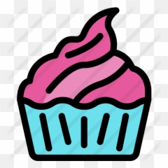 Cupcake - Baking Cup Emoji,Emoji Birthday Cupcakes