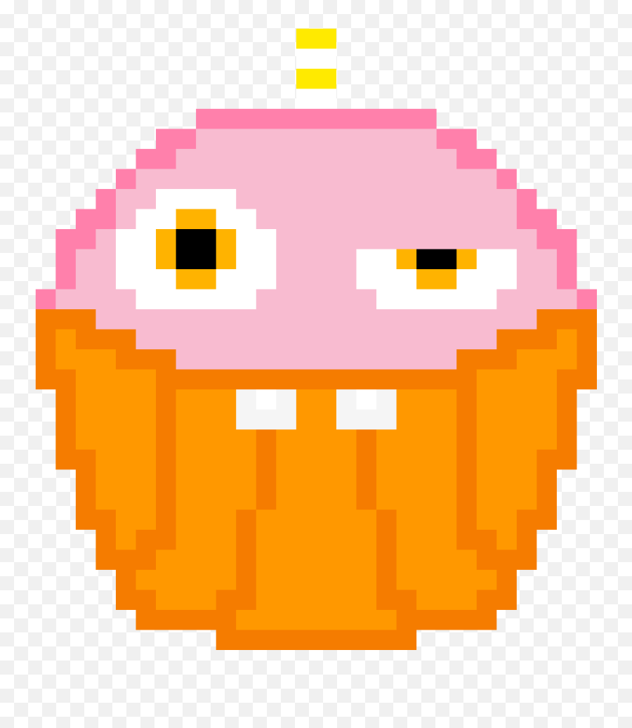 Pixilart - Carl The Cupcake By Spookizreal Emoji,It Cupcake Emoticons