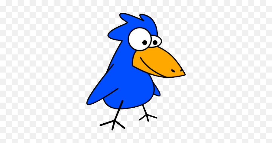 Yellow Bird Clip Art Free - Clipartix Free Clip Art Bird Emoji,Blue Bird Emoji