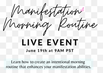 Ohhmyannie Annie Bardonski Manifestation Morning Routine Emoji,Manifestation Through Emotions