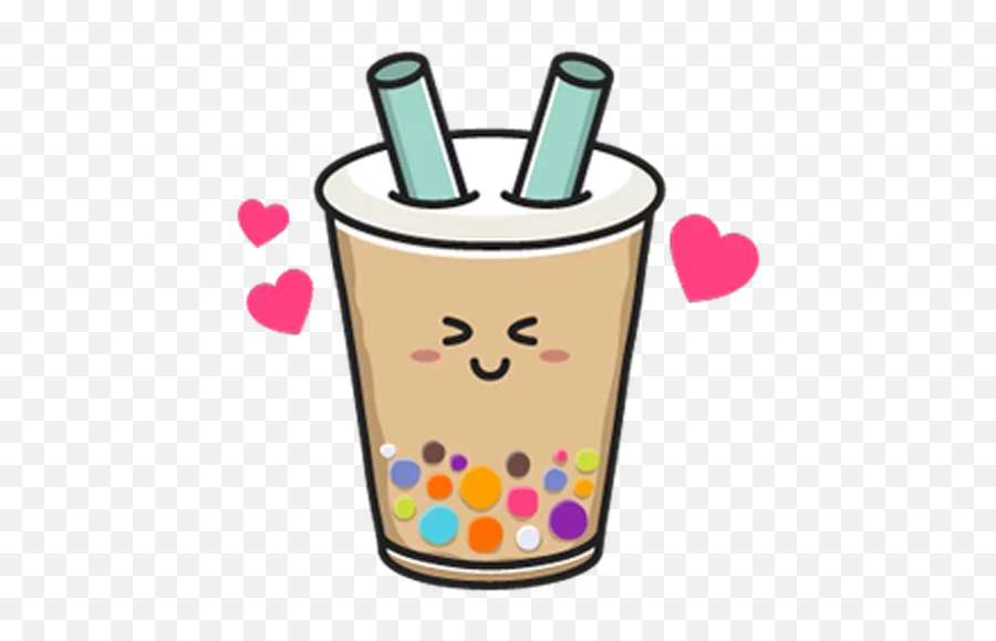 Telegram Sticker From Bubble Tea Pack Emoji,Tea Spill Emoji