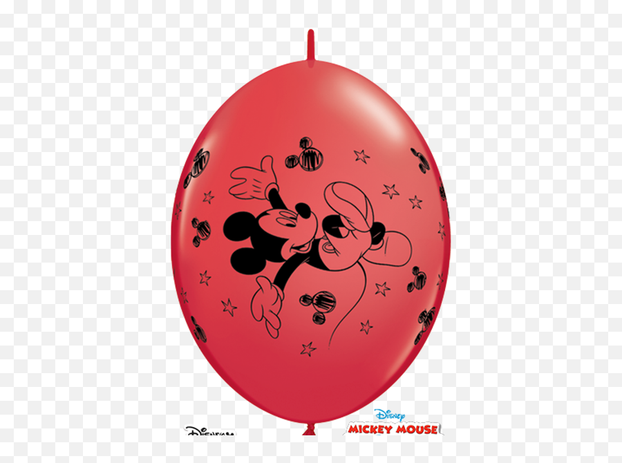 10 X 12 Disney Mickey Mouse Assorted Quick Link Qualatex - Balloon Emoji,Mickey Mouse Ears Emoji