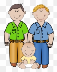 Download Clipart Family Boy - Cartoon Same Sex Family Emoji,Spot The Difference Emoji