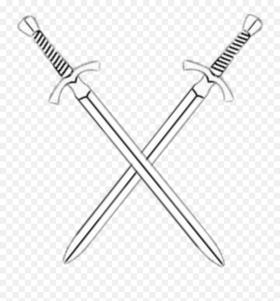 Swords Sticker - Collectible Sword Emoji,Double Sword Emoji
