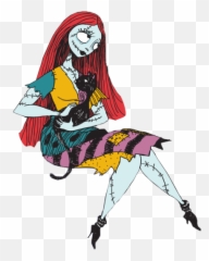 Sally Nightmarebeforechristmas Sticker - Sally From The Nightmare Before Christmas Fan Art Emoji,The Nightmare Before Christmas Emoji
