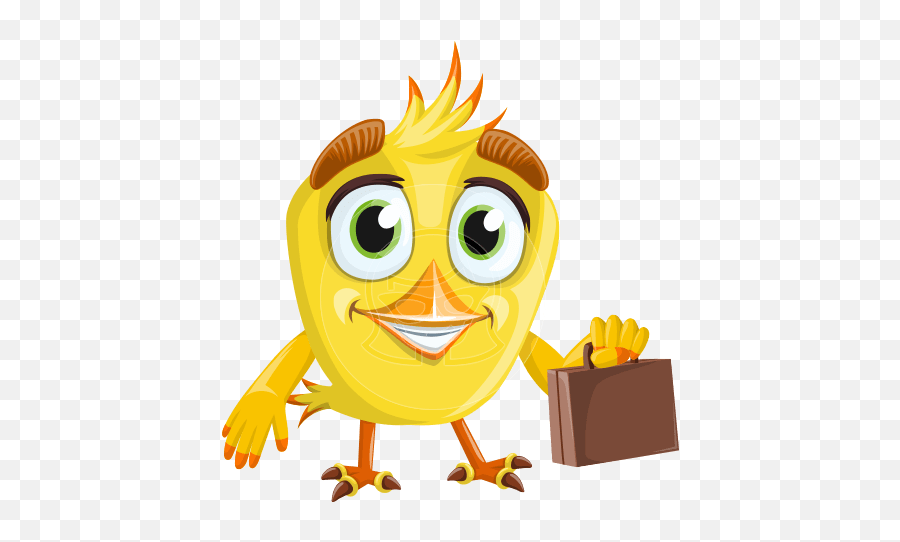Animal Vector Cartoon Characters Graphicmama - Smiley Bird Emoji,Emoticon Funk