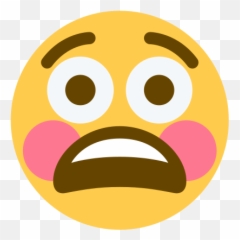 Happy Emoji,Flushed Emoji Png
