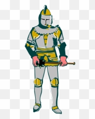 Medieval Knight Drawing On White Background - Medieval Clipart Transparent Background Emoji,Knight Of Emotions