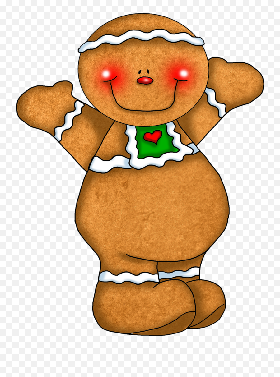 Clipart Houses Gingerbread Man Clipart Houses Gingerbread - Christmas Signs Gingerbread Man Emoji,Gingerbread Man Templtae Emotions