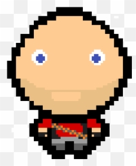 Pixilart - Binding Of Isaac Isaac Emoji,Tf2 Smile Emoticon