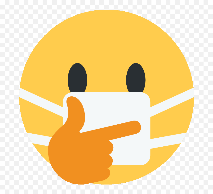 Discord Emojis List Discord Street - Thinking Emoji With Mask,Think Emoji