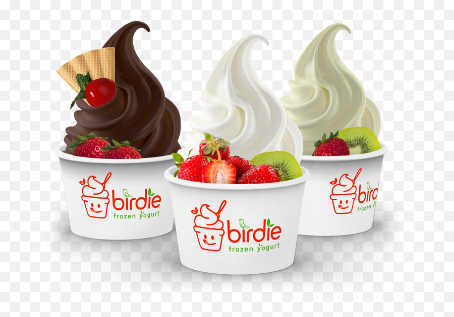 Birdie Frozen Yogurt U2013 Happiness You Can Taste - Types Of Chocolate Emoji,Work Emotion Cr Kiwami Crz