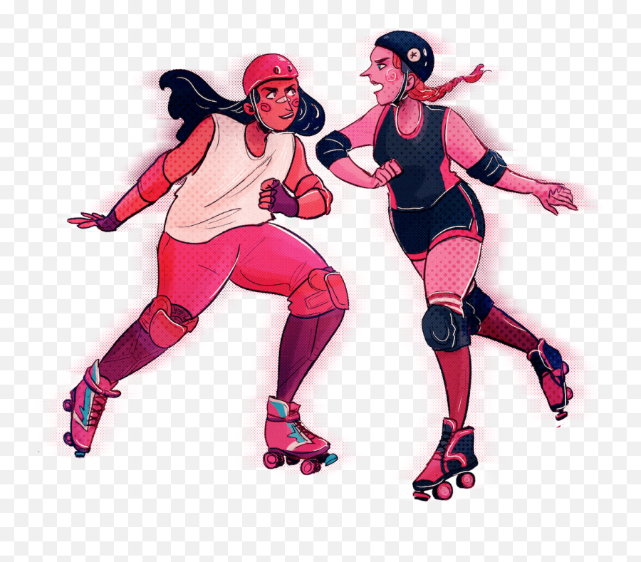 Derby Drama A Tabletop Role - Playing Game About The Drama Roller Derby Emoji,Dnd Emotion Dice
