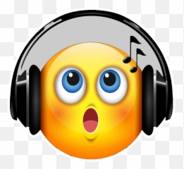 720 X 720 7 - Singing Emoji Transparent,Singing Emoji