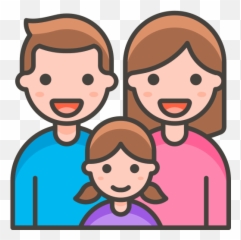 Family Man Woman Girl Free Icon Of - Familia Emoji,Woman Emoji